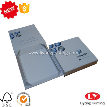 Cardboard folding gift cosmetic packaging box